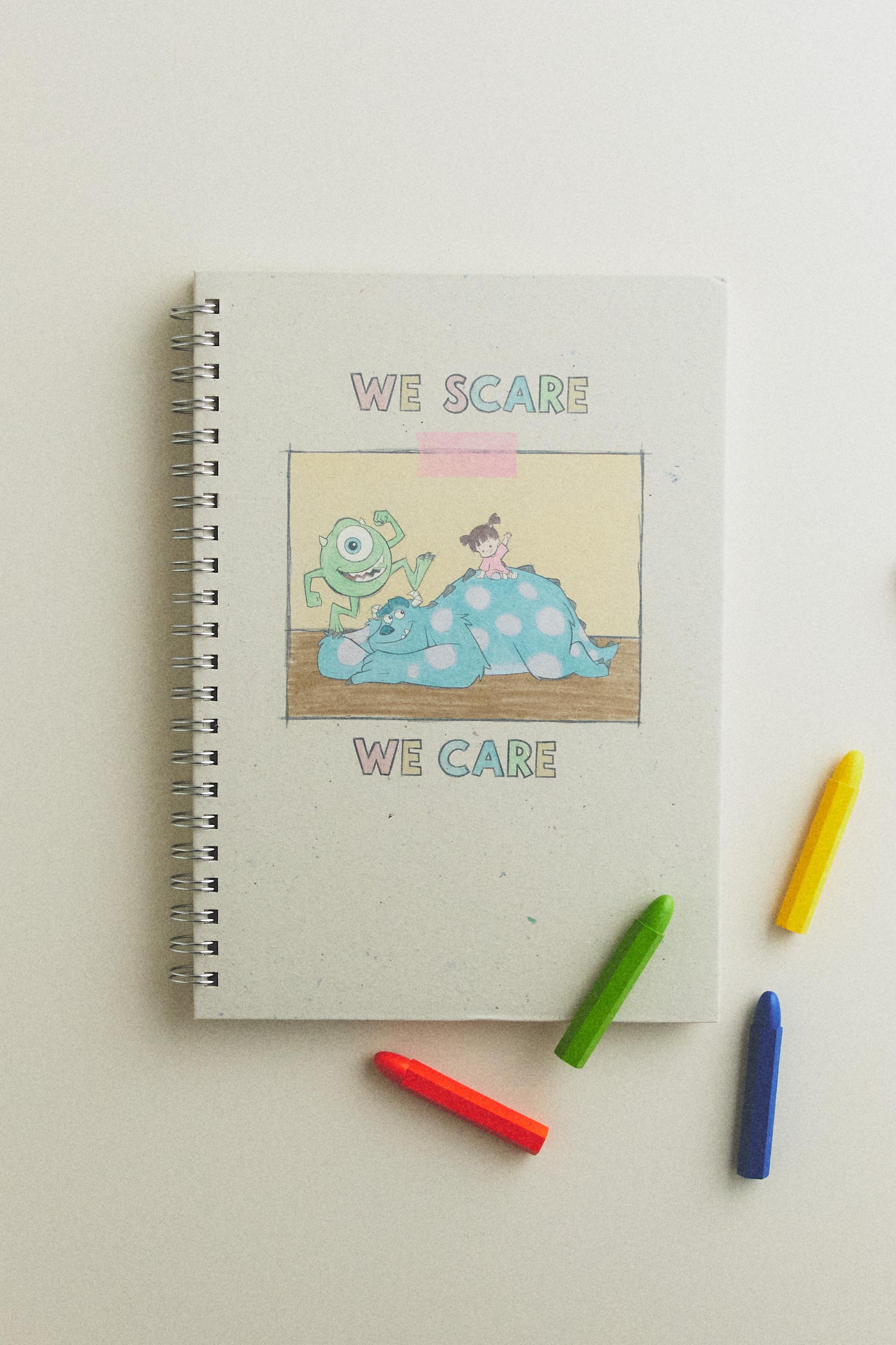 KIDS’ A4 MONSTERS, INC. ©DISNEY/PIXAR NOTEBOOK